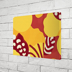 Холст прямоугольный Жаркий африканский паттерн, цвет: 3D-принт — фото 2