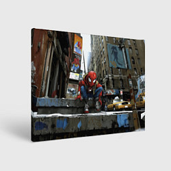 Картина прямоугольная Spiderman New York city