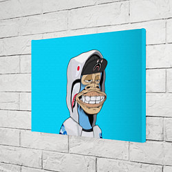 Холст прямоугольный NFT ape in the hood, цвет: 3D-принт — фото 2