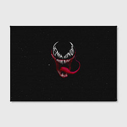 Холст прямоугольный Веном в темноте, цвет: 3D-принт — фото 2