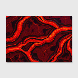 Холст прямоугольный Застывшая лава, цвет: 3D-принт — фото 2