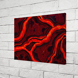 Холст прямоугольный Застывшая лава, цвет: 3D-принт — фото 2
