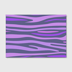 Холст прямоугольный Лавандовые волны, цвет: 3D-принт — фото 2