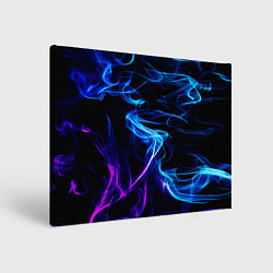 Картина прямоугольная Color blue pink