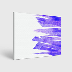 Картина прямоугольная Color white purple