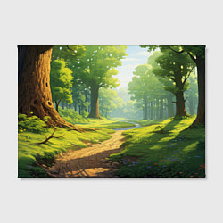 Холст прямоугольный Fabulous forest, цвет: 3D-принт — фото 2
