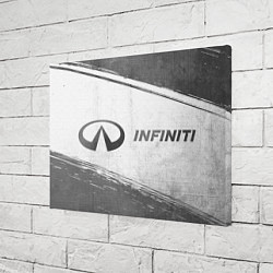 Холст прямоугольный Infiniti - white gradient по-горизонтали, цвет: 3D-принт — фото 2