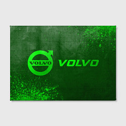 Холст прямоугольный Volvo - green gradient по-горизонтали, цвет: 3D-принт — фото 2