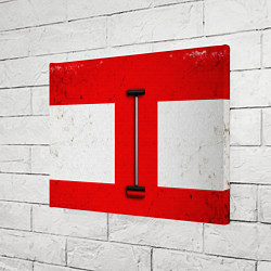 Холст прямоугольный Щётка для кёрлинга, цвет: 3D-принт — фото 2