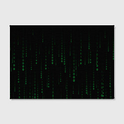 Холст прямоугольный Color black green, цвет: 3D-принт — фото 2