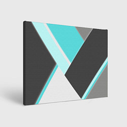 Картина прямоугольная Color black blue