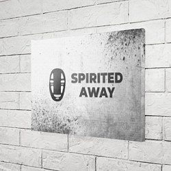 Холст прямоугольный Spirited Away - white gradient по-горизонтали, цвет: 3D-принт — фото 2