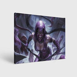 Холст прямоугольный Милина без маски, цвет: 3D-принт