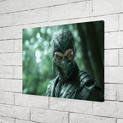 Холст прямоугольный Reptile Moral Kombat, цвет: 3D-принт — фото 2