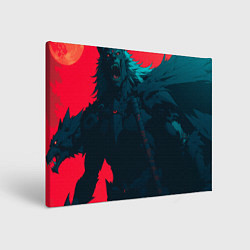 Картина прямоугольная Человек-волк