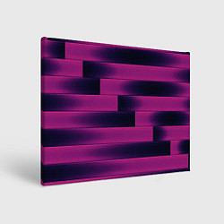 Холст прямоугольный Color pink square, цвет: 3D-принт