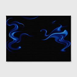 Холст прямоугольный Color blue abstraction, цвет: 3D-принт — фото 2