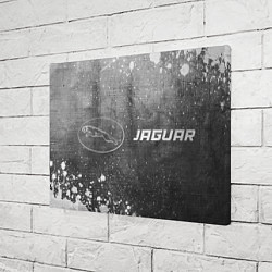 Холст прямоугольный Jaguar - grey gradient по-горизонтали, цвет: 3D-принт — фото 2