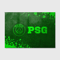 Холст прямоугольный PSG - green gradient по-горизонтали, цвет: 3D-принт — фото 2