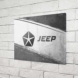 Холст прямоугольный Jeep - white gradient по-горизонтали, цвет: 3D-принт — фото 2