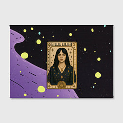Холст прямоугольный Билли Айлиш в стиле Таро, цвет: 3D-принт — фото 2