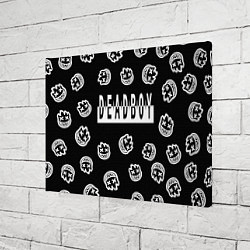 Холст прямоугольный Deadboy - Bones, цвет: 3D-принт — фото 2