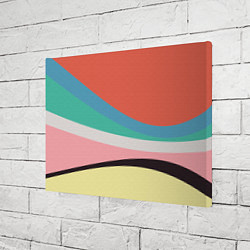 Холст прямоугольный Спектр июнь, цвет: 3D-принт — фото 2