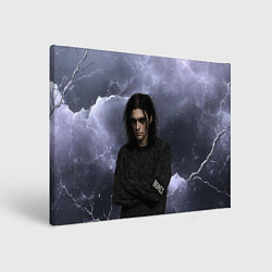 Холст прямоугольный Bones в образе психа, цвет: 3D-принт