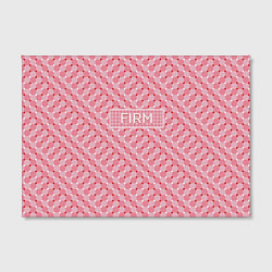 Холст прямоугольный Плавающий эффект - Фирм розовый, цвет: 3D-принт — фото 2