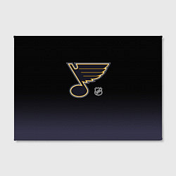 Холст прямоугольный Сент Луис Блюз - градиент, цвет: 3D-принт — фото 2