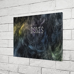 Холст прямоугольный Bones из костей, цвет: 3D-принт — фото 2