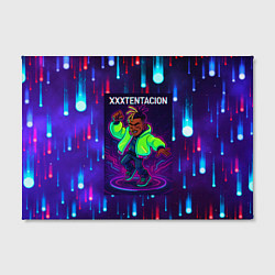 Холст прямоугольный XXXTentacion танцор, цвет: 3D-принт — фото 2