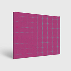Холст прямоугольный Color pink stripes, цвет: 3D-принт
