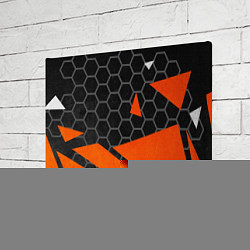Холст прямоугольный Геометрическая абстракция, цвет: 3D-принт — фото 2