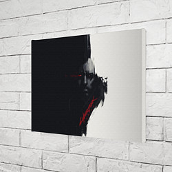 Холст прямоугольный Cyberpunk 2077, цвет: 3D-принт — фото 2