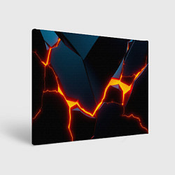 Картина прямоугольная Breaking block