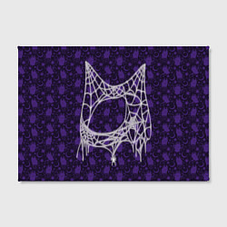 Холст прямоугольный Хэллоуин - Паутина, цвет: 3D-принт — фото 2