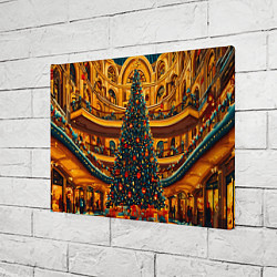 Холст прямоугольный Московская новогодняя елка, цвет: 3D-принт — фото 2