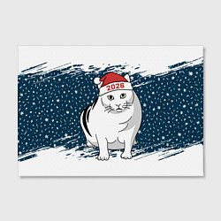 Холст прямоугольный Кот Бендер - 2026, цвет: 3D-принт — фото 2