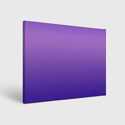 Холст прямоугольный The color is purple, цвет: 3D-принт