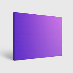 Холст прямоугольный The color is purple, цвет: 3D-принт
