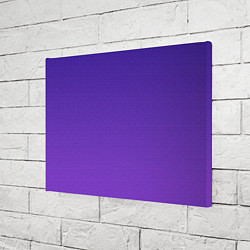 Холст прямоугольный The color is purple, цвет: 3D-принт — фото 2