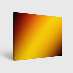Холст прямоугольный Color yellow red gradient, цвет: 3D-принт