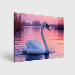Картина прямоугольная Лебединая элегия