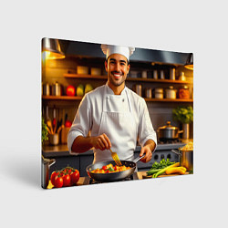 Картина прямоугольная Шеф-повар в деле
