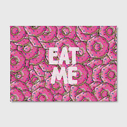 Холст прямоугольный Eat me, Homer, цвет: 3D-принт — фото 2