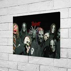 Холст прямоугольный Slipknot, цвет: 3D-принт — фото 2