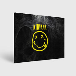 Холст прямоугольный Nirvana Smoke, цвет: 3D-принт