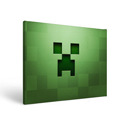 Картина прямоугольная Creeper Face