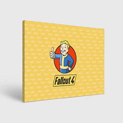 Холст прямоугольный Fallout 4: Pip-Boy, цвет: 3D-принт